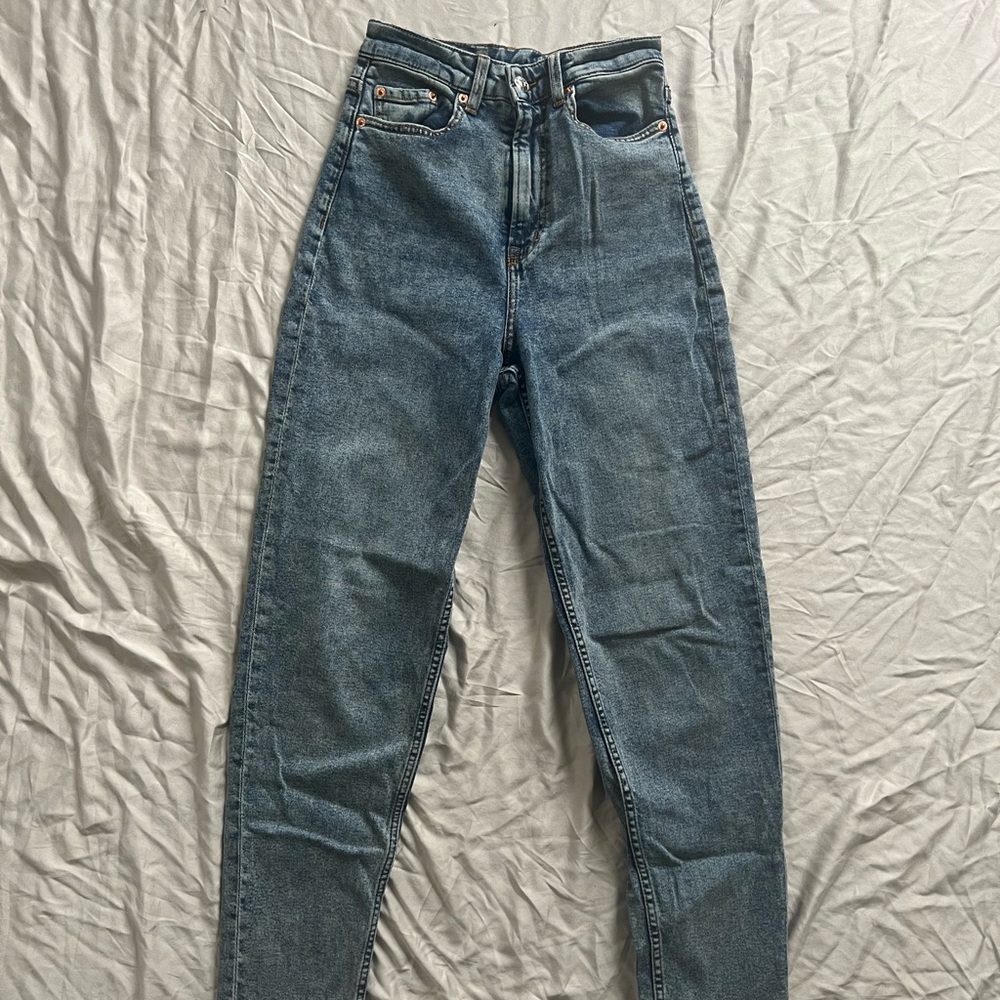 High waisted h&m jeans